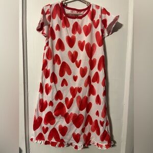 Carters size 6-7 girls dress pajamas